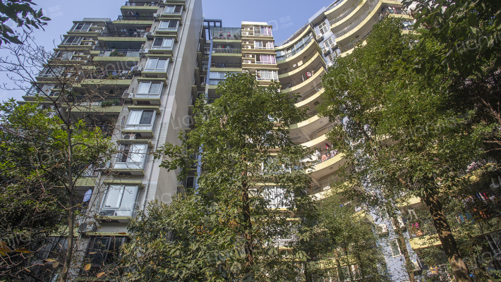 龙山小区外景图