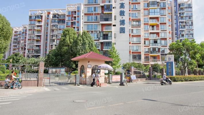 高教博园外景图