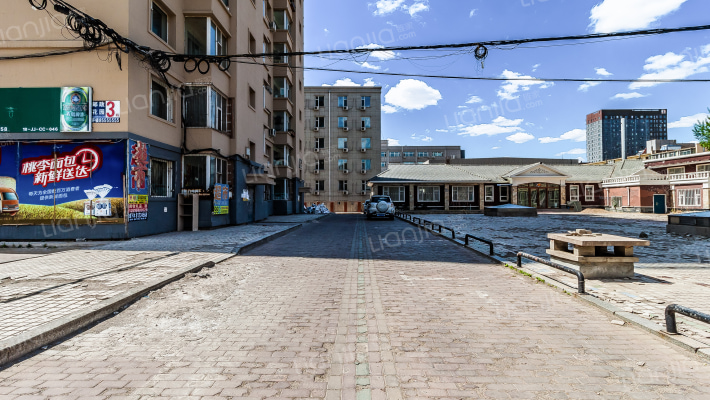 邮政花园外景图