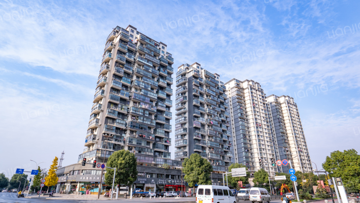 兰亭国际公寓外景图