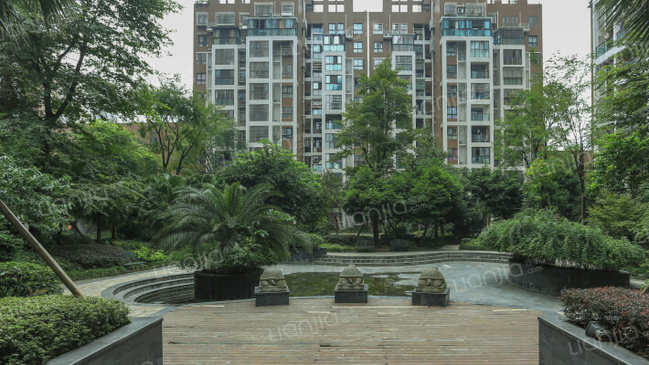 西财学府憬城外景图