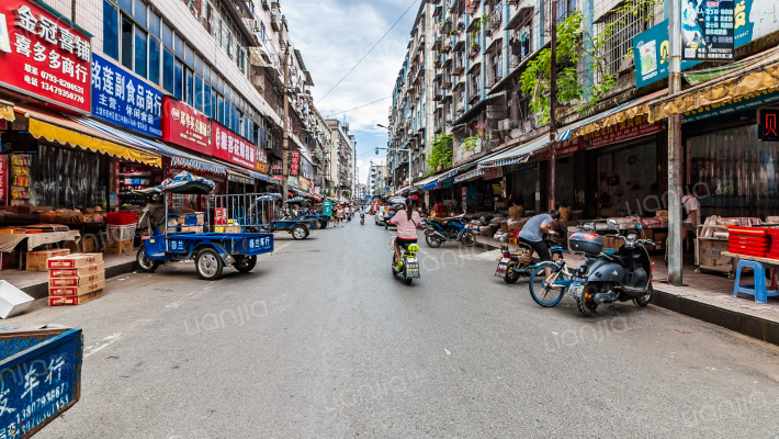 花圆仙居外景图