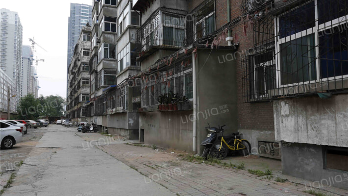 煤炭施工处宿舍外景图