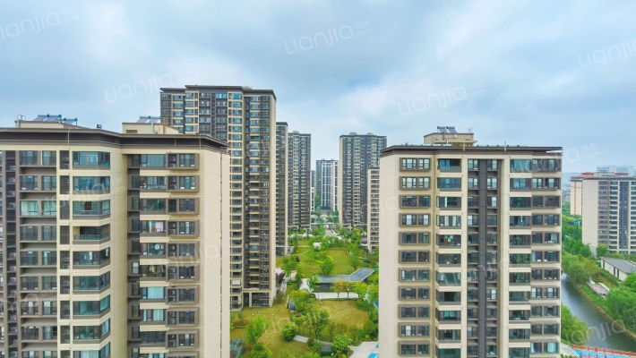 万科观湖礼著一期外景图