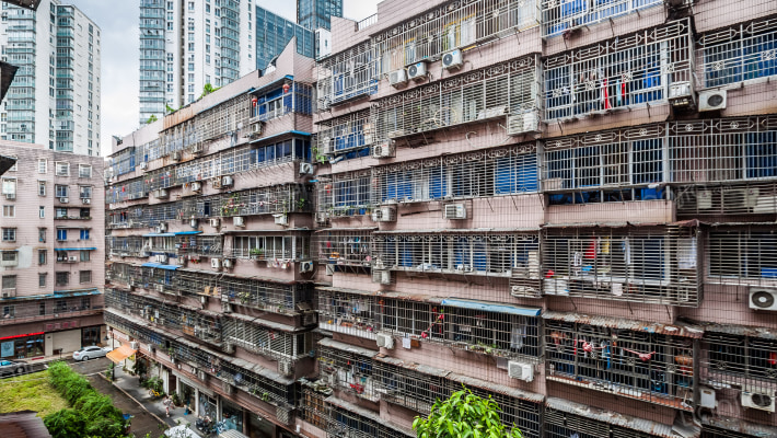 金达商厦外景图