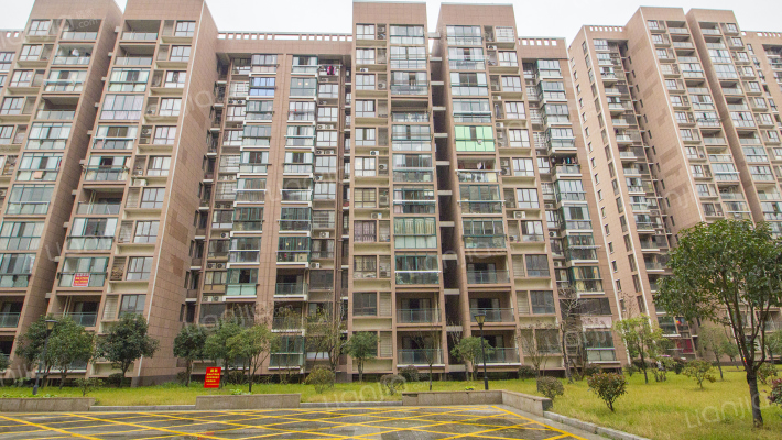 城北安居苑外景图