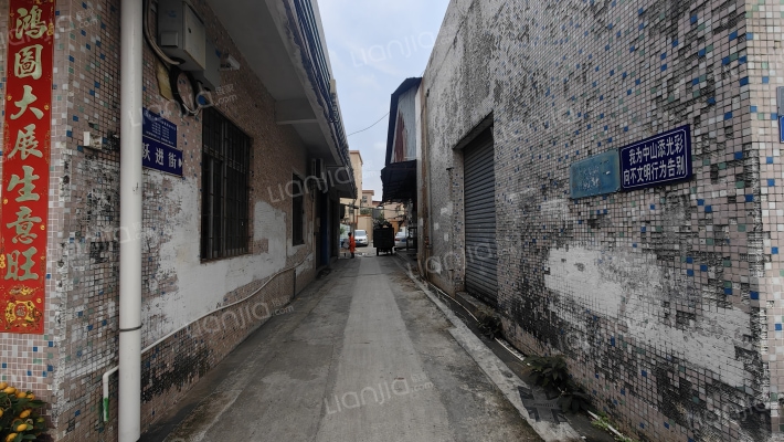 跃进街外景图