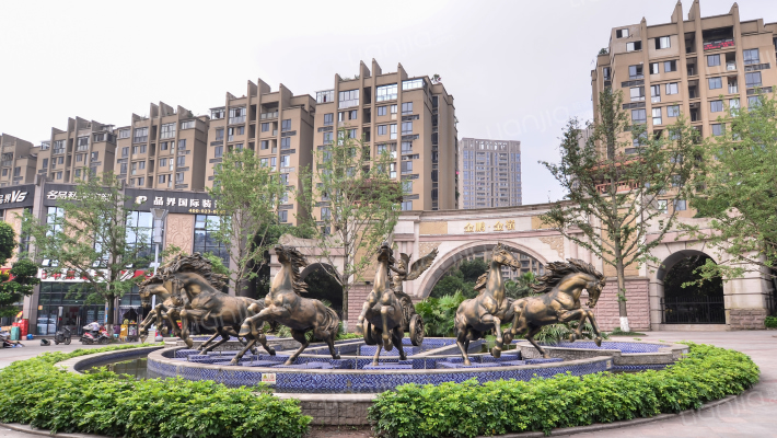 金鹏金岭外景图