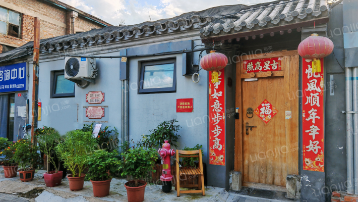 铁门胡同外景图