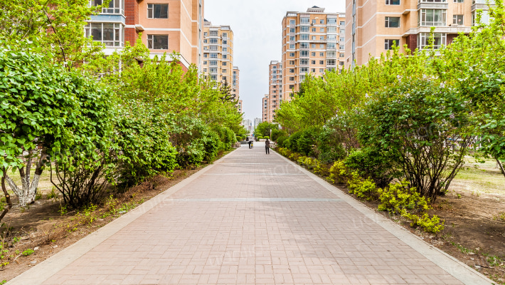 临河风景外景图