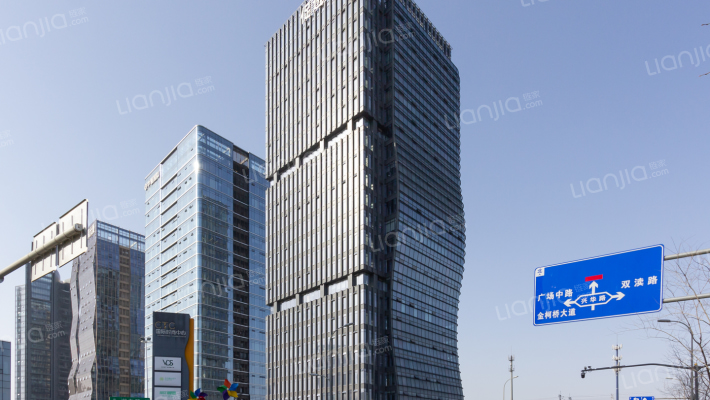 促进大厦外景图