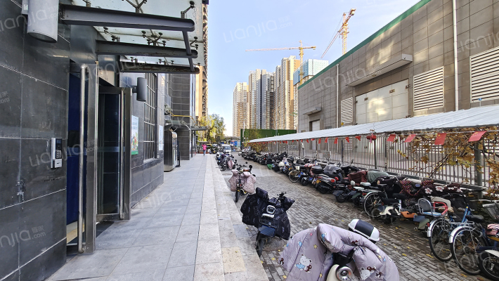 自来水回迁楼外景图