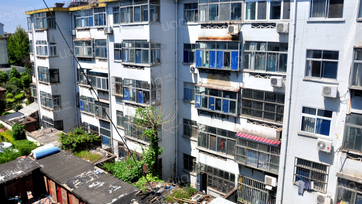 造纸厂宿舍外景图