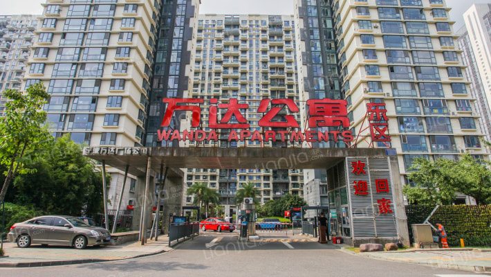 万达华府东区外景图