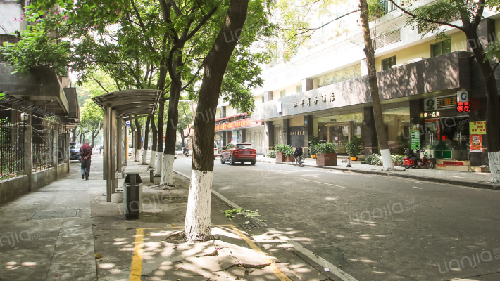 塘边街外景图