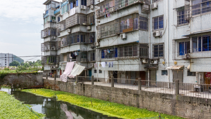 西江桥小区外景图