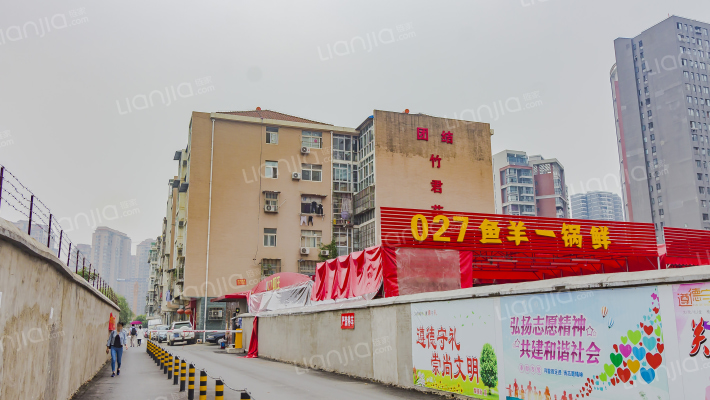 团结竹君苑外景图