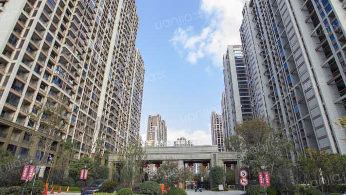 越秀星汇花园后湾外景图