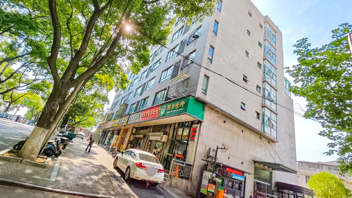 市水利工程处宿舍外景图