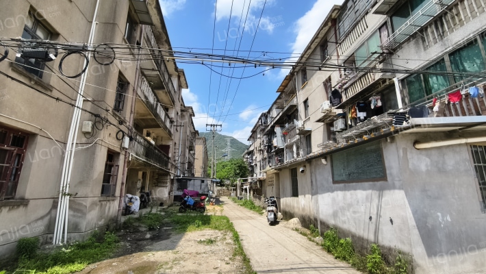 棉纺厂宿舍外景图