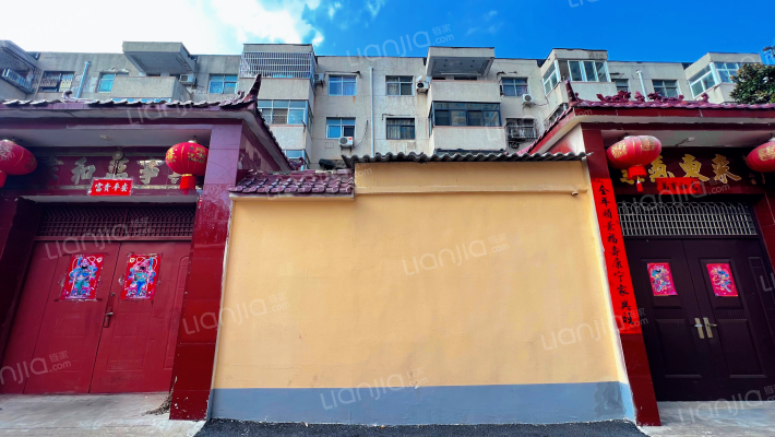 外贸轻工家属院外景图