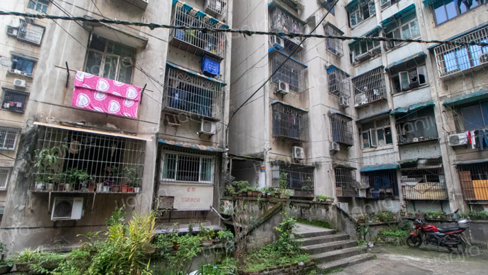 兴隆商住楼外景图