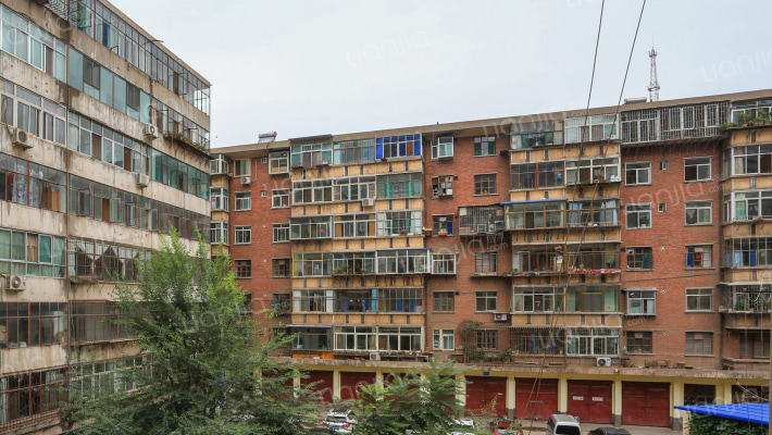 兰州针织厂家属院外景图