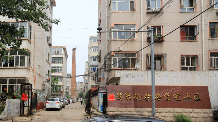 德胜街铁路住宅小区二号院外景图
