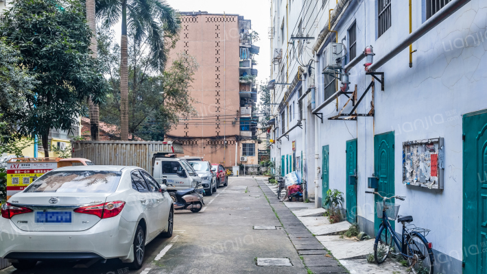 糖果厂生活区外景图