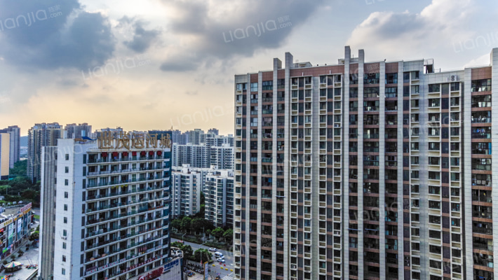 世茂运河城瀚河苑外景图