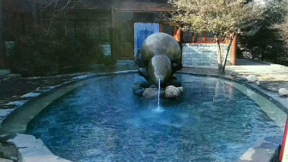 绿地海域鹿泉效果图