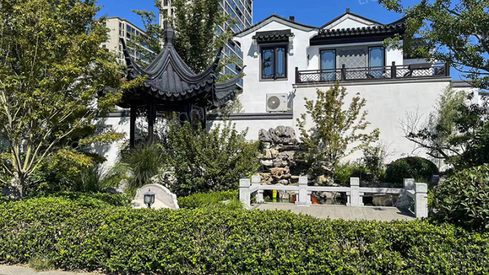 蓝城锦绣·桃李春风外景图