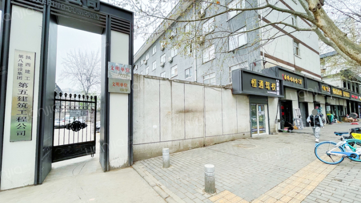 陕建八公司沙井村住宅小区外景图