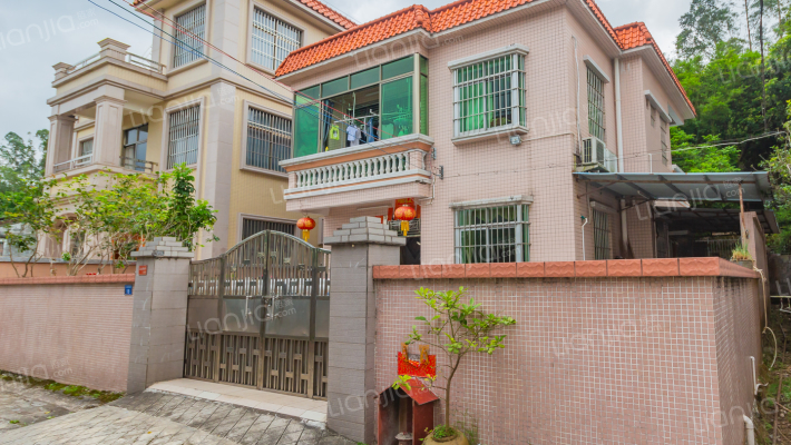 石门白石岗村外景图