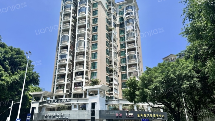 碧水芳洲外景图