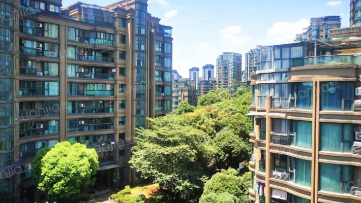 地上春天外景图