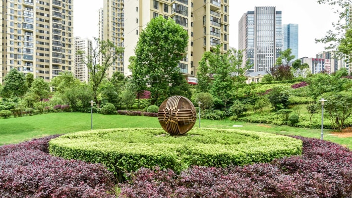 美的林城时代南区外景图