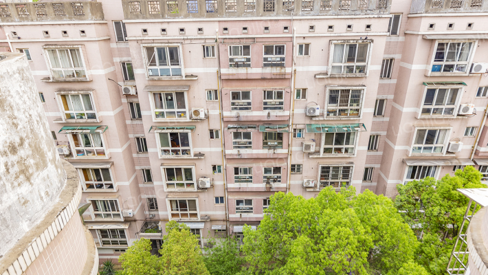 湖南行政学院生活区外景图