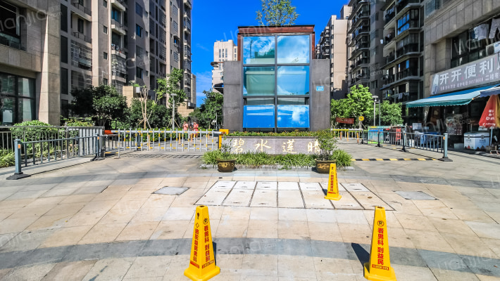 碧水莲晴外景图