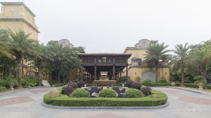 招商华侨城曦城山顶道外景图