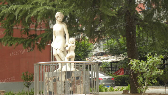 朱家坟一里外景图