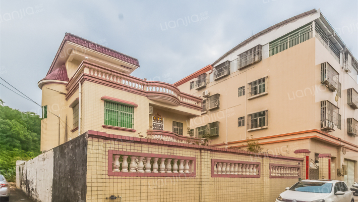 大车村湖溪里外景图