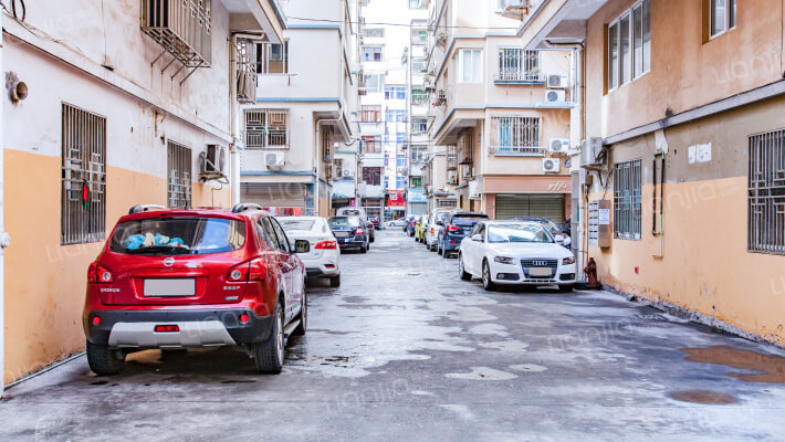 广场小区外景图