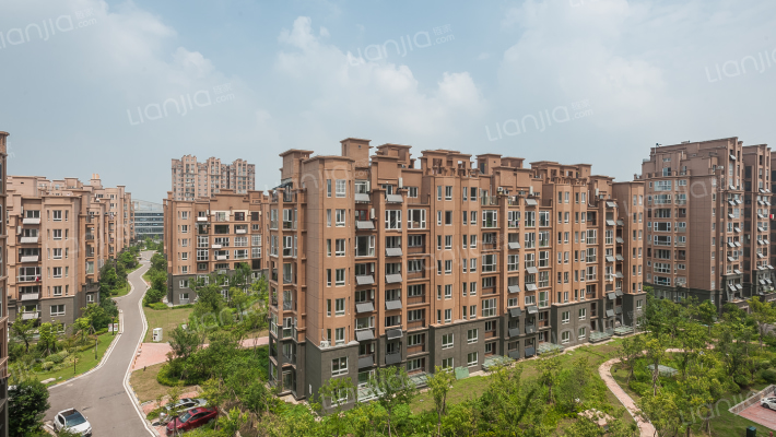 紫金奥邻花园外景图