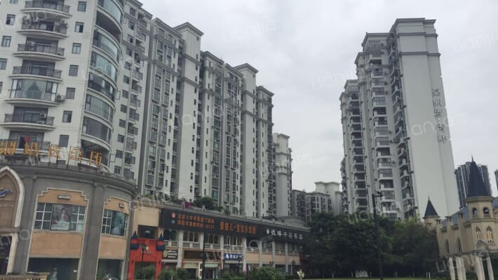 天府湾畔外景图