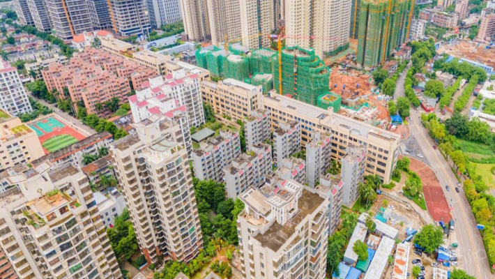 农垦机械厂宿舍外景图