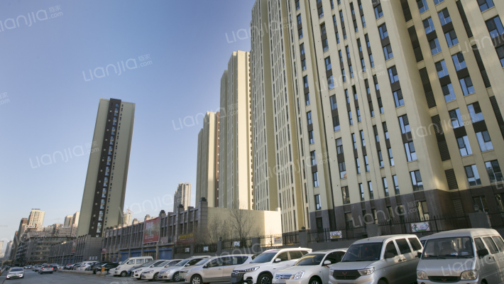 中奥后北屯回迁安置小区外景图