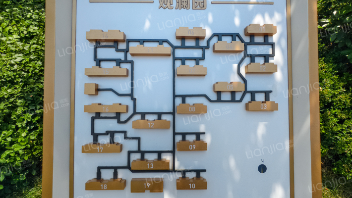 雪山万科城A11区观澜园外景图