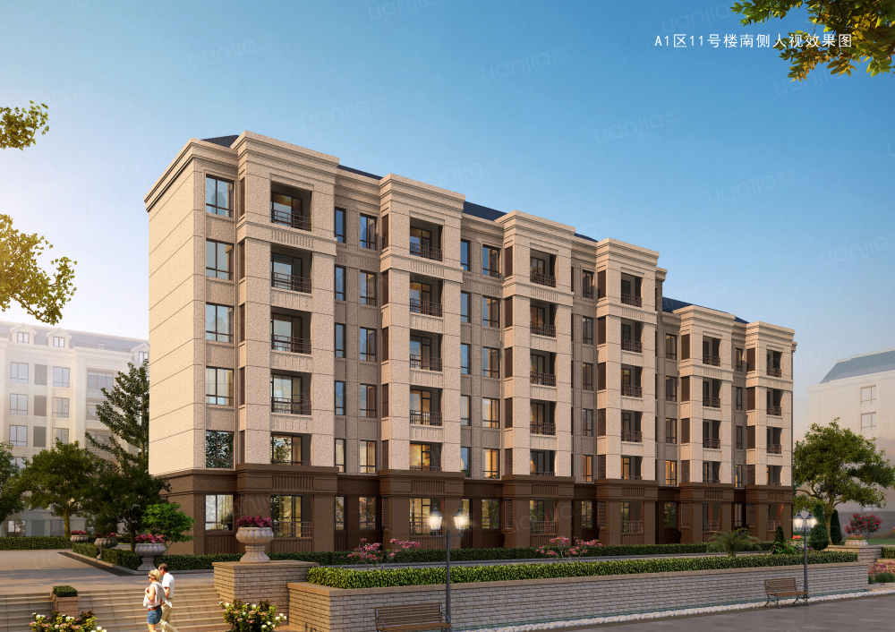 保利罗兰图片_保利罗兰实景图(大连链家新房)