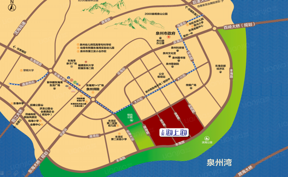 海上海领海苑区位